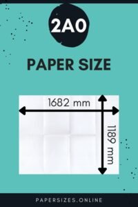 2A0 paper size in mm