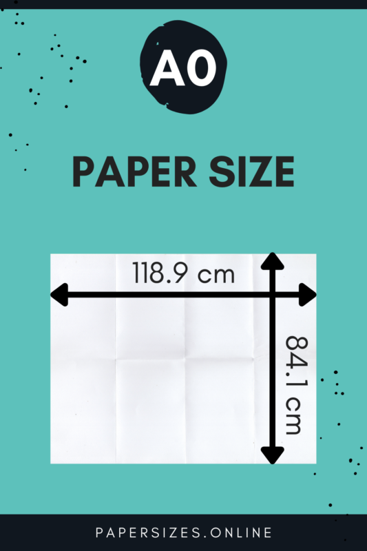 A0 Size In Cm Centimeter Paper Sizes Online