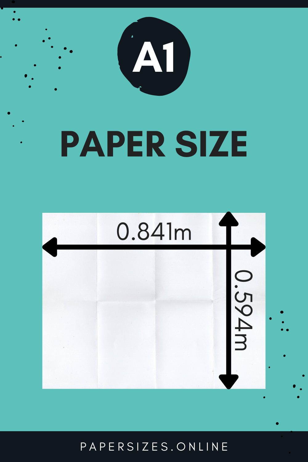 A1 Size In M Meters Paper Sizes Online