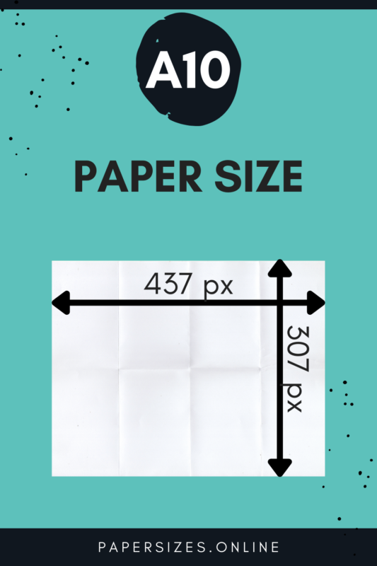 a10 paper size pixels