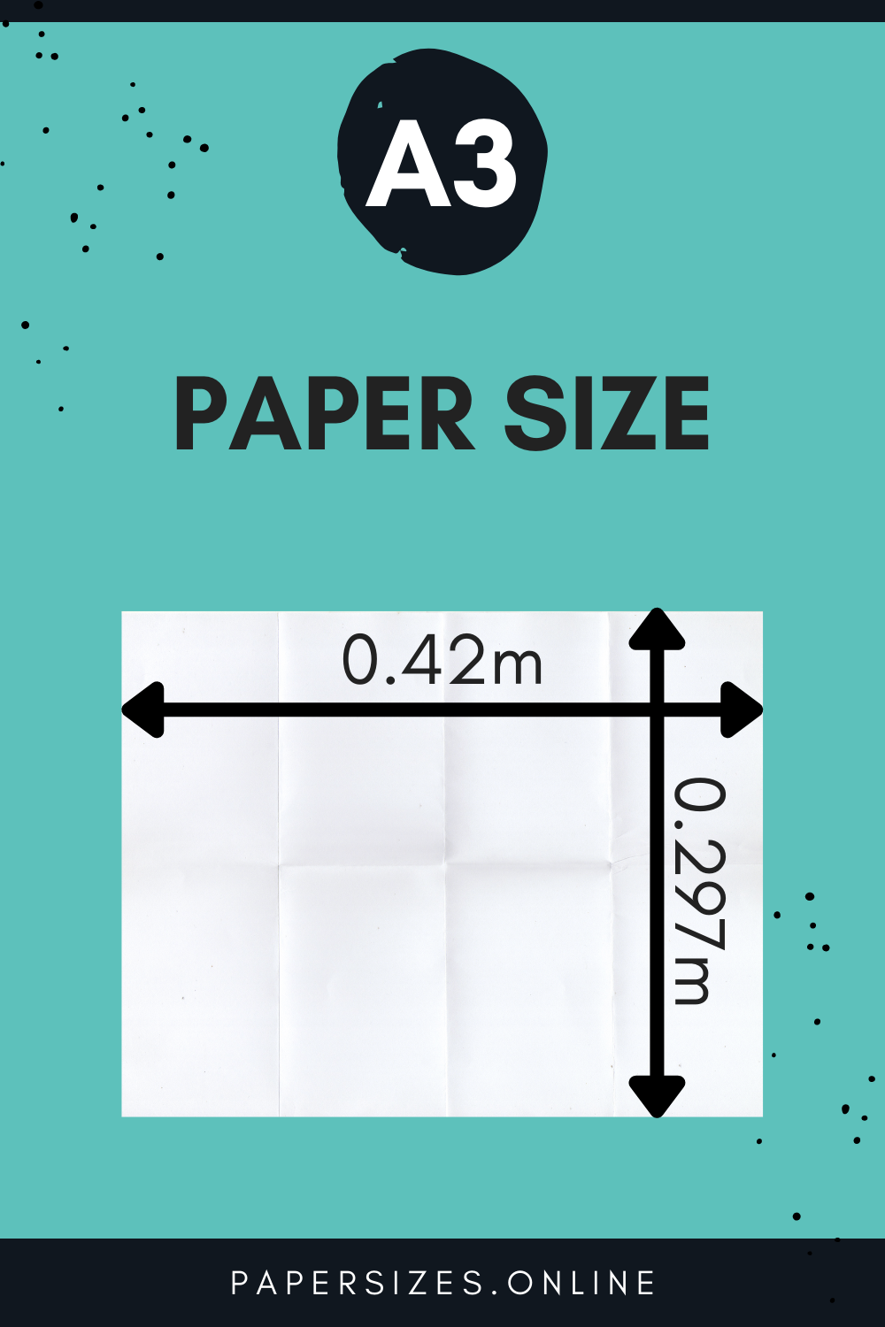 A3 Size In M Meters Paper Sizes Online