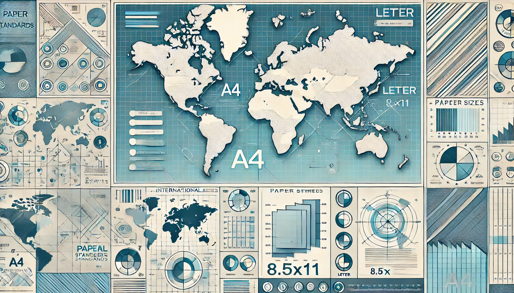 Comparing international paper sizes