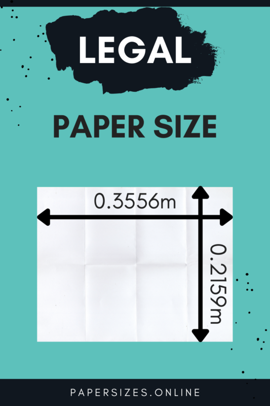 legal paper size m
